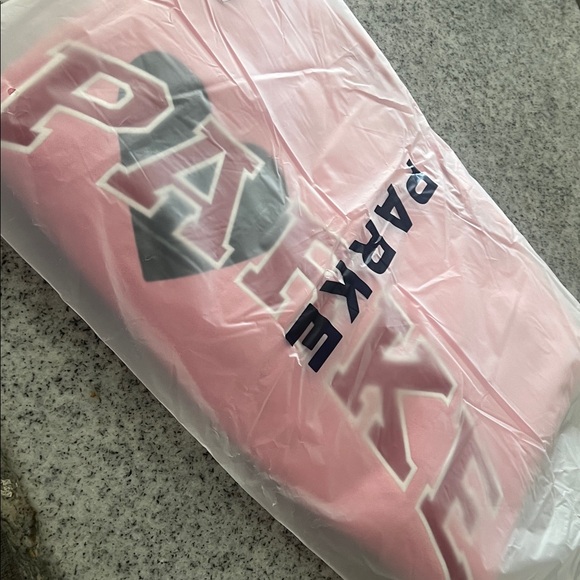 💗Parke Blush Jean Heart Mockneck Sweater L/XL In Hand Ready to Ship! - Picture 2 of 7